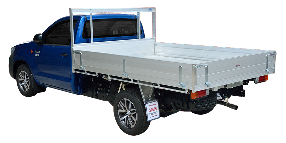 1. Standard Alloy Ute Tray 1. Standard Alloy Ute Tray
