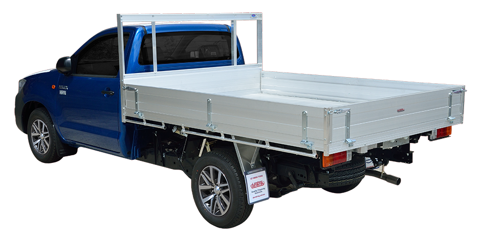 1. Standard Alloy Ute Tray 1. Standard Alloy Ute Tray