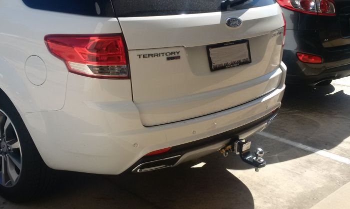 Ford territory heavy clearance duty tow bar