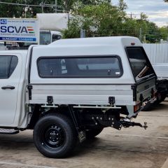 Fiberglass canopy to fit on existing steel or alloy ute trays