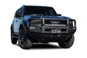 Toyota Prado 250 Series Winch Bullbar For 2025 on - Textura Black (Suits GX, GXL & Altitude)