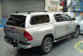 EGR Premium Canopy for 2015 on Toyota Hilux Dual Cab A-Deck