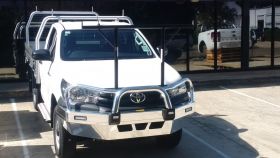 Style 1 Alloy Bullbar & Removeable Rack