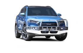 ECB Bullbar with bumper lights to suit Hyundai Tucson 06/18 - 12/20