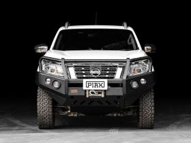 Premium Loop Bar with Black Protection Plate for Nissan Navara D23-NP300 (3-2015 to 12-2020)