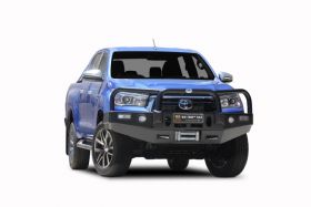 ECB Winch Bullbar with bumper lights to suit Toyota Hilux SR5 05/19-07/20