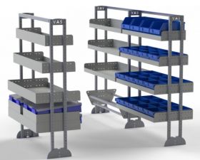 Van Shelving Kit for Electricians, to suit Peugeot Partner LWB 08/18>