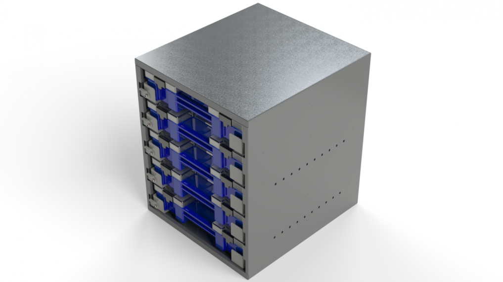 Small Parts Cabinet - 5x Case Drawers