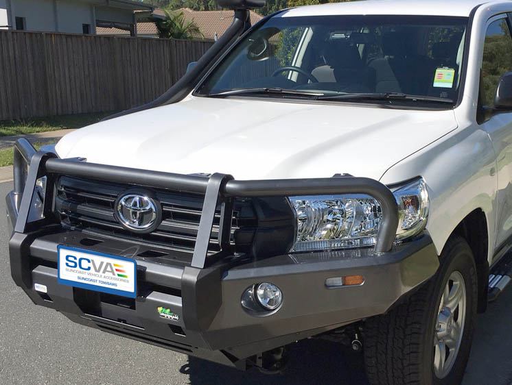 Style 5 Premium Deluxe Steel Bullbar - Image 2