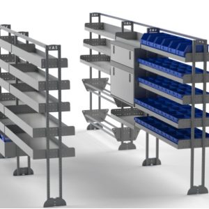 Van Shelving Kit for Electricians, to suit Fiat Ducato LWB Van 01/14>